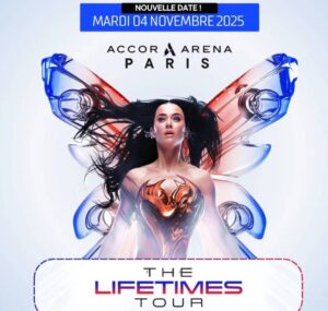 Katy Perry – Concert Paris 2025 | Billets Officiels – The Lifetimes Tour